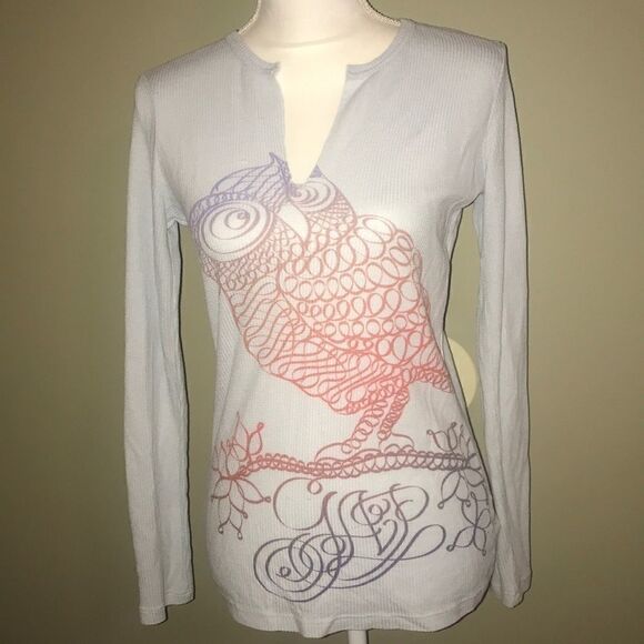 Cute Owl Long Sleeve Tee Shirt! - Picture 3 of 7